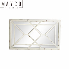 Mayco Large Framed Scroll Home Full Decoration Rectangle Wall Mirror